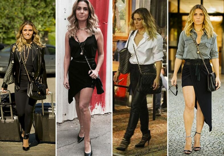 Os looks de Atena, a personagem de Giovanna Antonelli em A Regra do Jogo